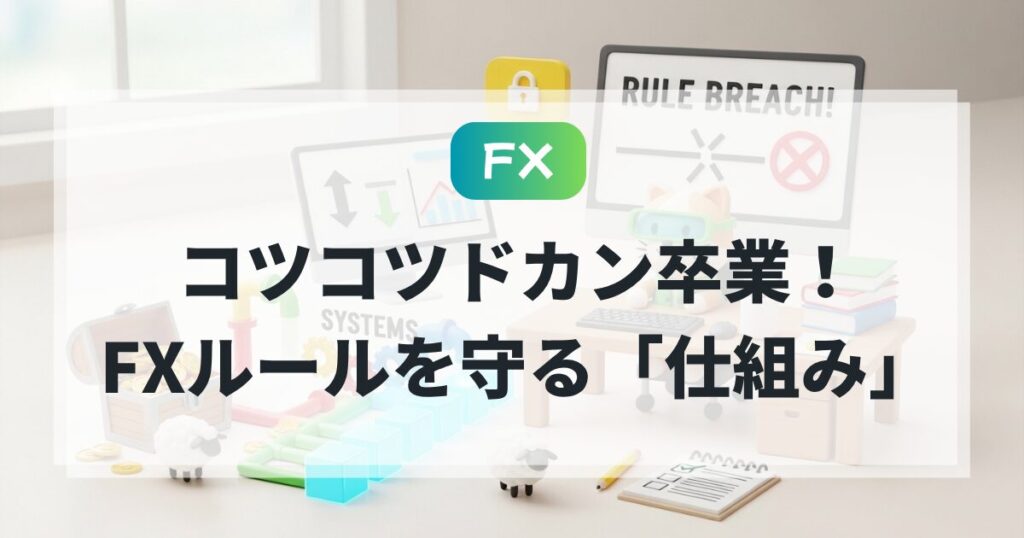 FXでルールを守れない…メンタルより「仕組み」で勝つ方法