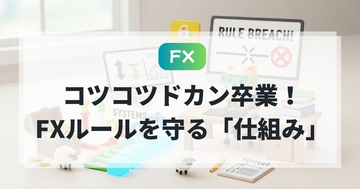 FXでルールを守れない…メンタルより「仕組み」で勝つ方法
