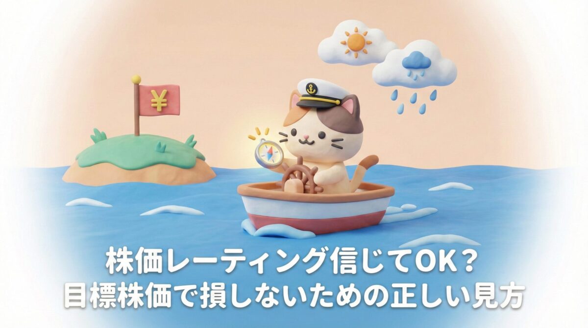 株価レーティングと目標株価とは