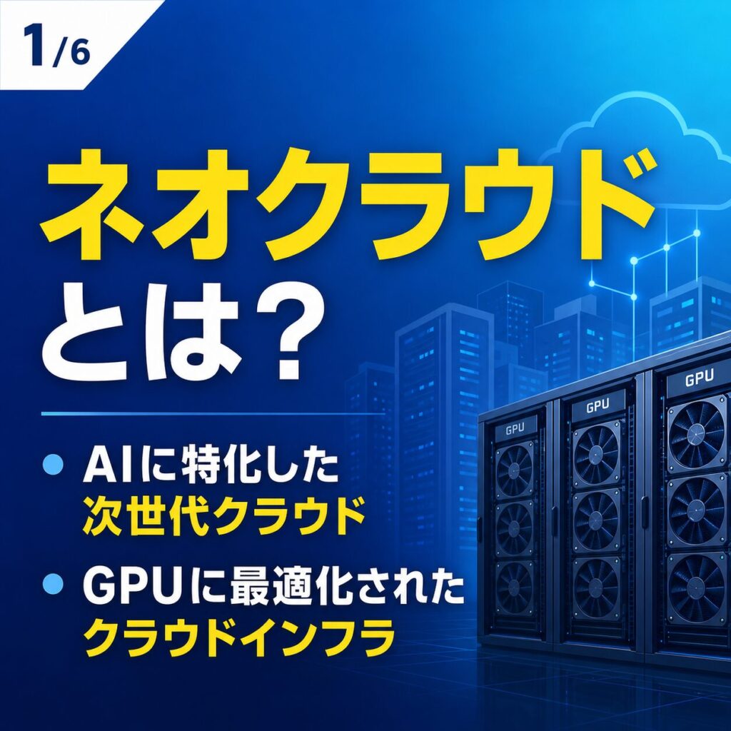 ネオクラウドとは?AIが生んだ「次世代クラウド」で注目すべき投資テーマを徹底解説